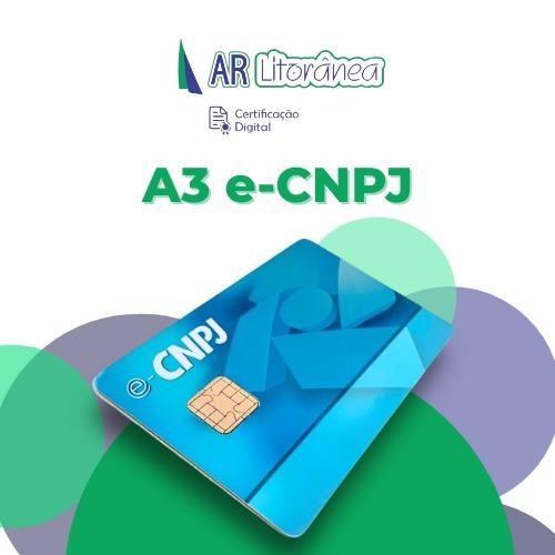 Certificado A3 Cartão PJ